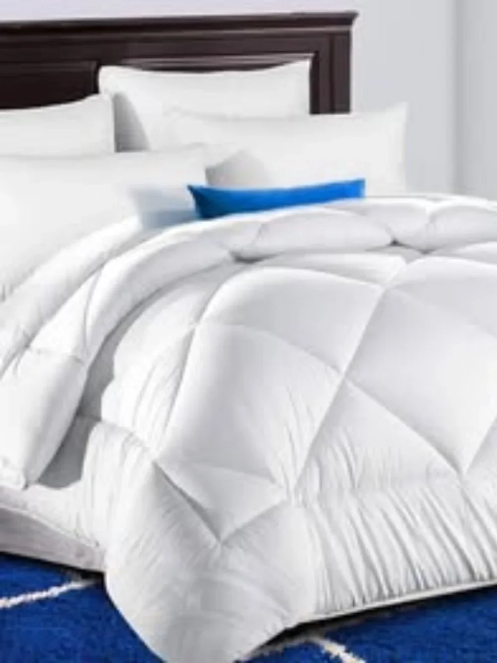 TEKAMON All Season Oversized Queen Comforter Winter Warm Summer Soft Quilted